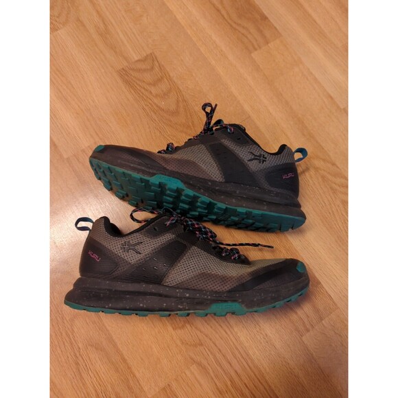 Kuru Atom Sneakers Shoes Womens 9 Lace Up Black Gray Comfort Hiking Outdoor - Picture 6 of 8